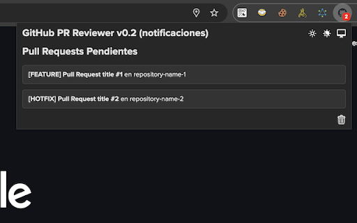 GitHub PR Reviewer  from Chrome web store to be run with OffiDocs Chromium online