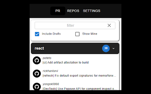 GitHub Pull Requests from Chrome web store to be run with OffiDocs Chromium online GitHub Pull Requests from Chrome web store to be run with OffiDocs Chromium online