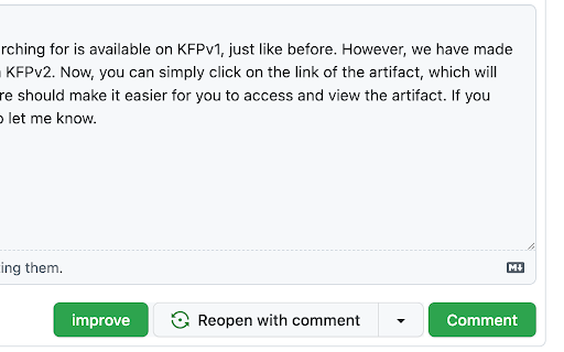 Github Response Gpt  from Chrome web store to be run with OffiDocs Chromium online