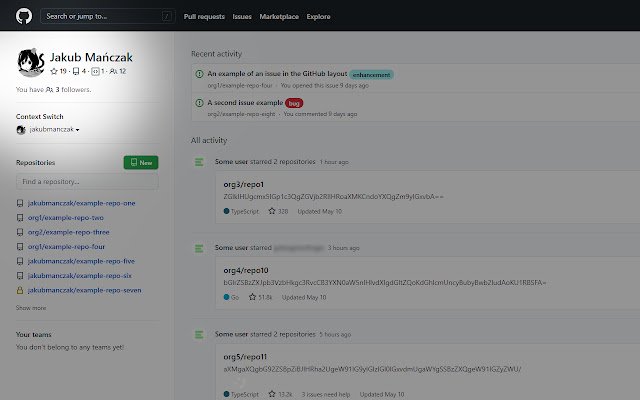 GitHub Shortcut Buttons  from Chrome web store to be run with OffiDocs Chromium online