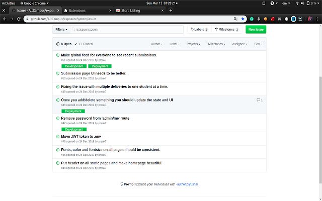 Github Solutions mula sa Chrome web store na tatakbo sa OffiDocs Chromium online