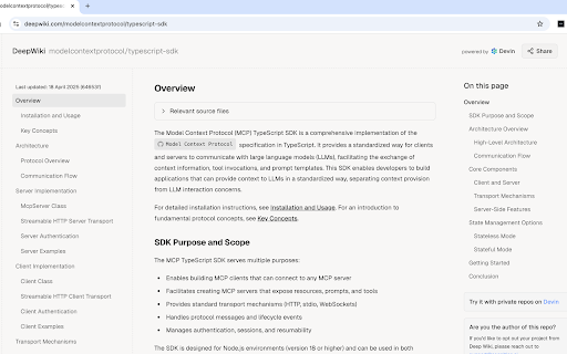 GitHub to DeepWiki Switch  from Chrome web store to be run with OffiDocs Chromium online