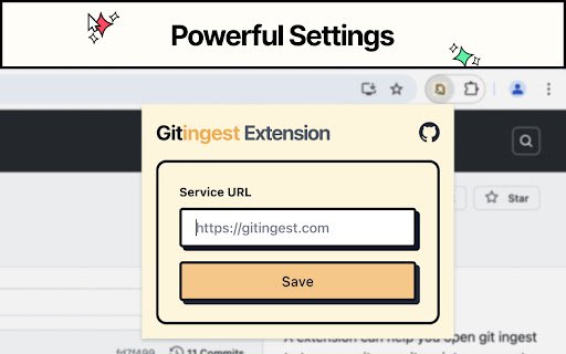 GitIngest Turn any Git repo to a LLM friendly prompt  from Chrome web store to be run with OffiDocs Chromium online