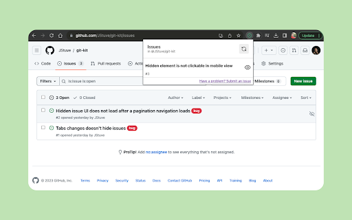 GitKit  from Chrome web store to be run with OffiDocs Chromium online