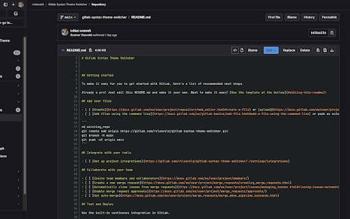 GitLab Auto Syntax Theme Switcher  from Chrome web store to be run with OffiDocs Chromium online