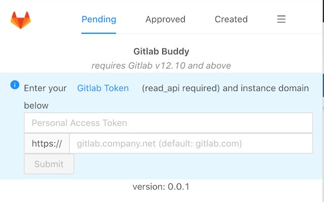 Gitlab Buddy de la boutique en ligne Chrome doit être exécuté avec OffiDocs Chromium en ligne