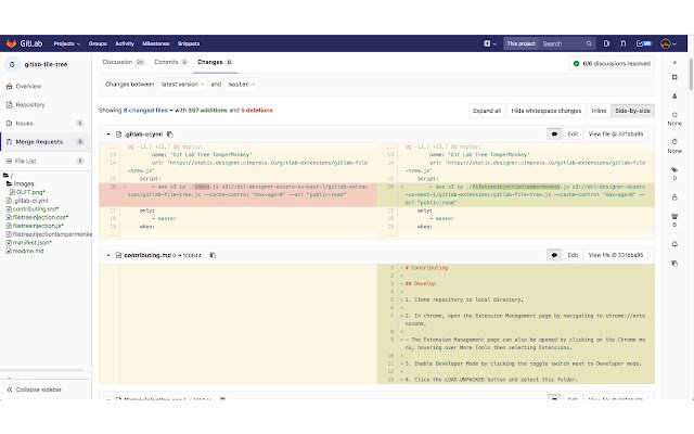 GitLab File Tree from Chrome web store to be run with OffiDocs Chromium online GitLab File Tree from Chrome web store to be run with OffiDocs Chromium online