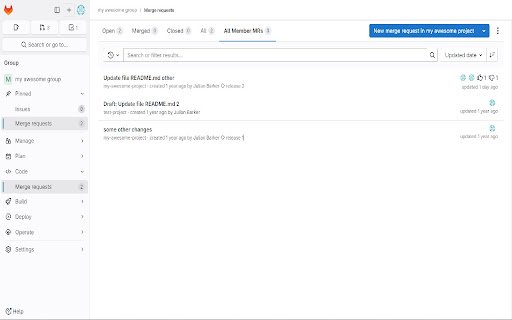 GitLab Group Wizz  from Chrome web store to be run with OffiDocs Chromium online