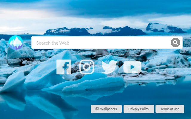 Glacier Tab  from Chrome web store to be run with OffiDocs Chromium online