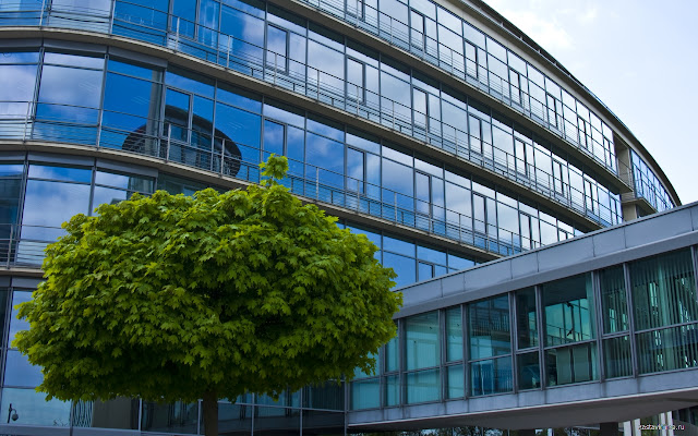 Glass Building ze sklepu internetowego Chrome można uruchomić za pomocą OffiDocs Chromium online