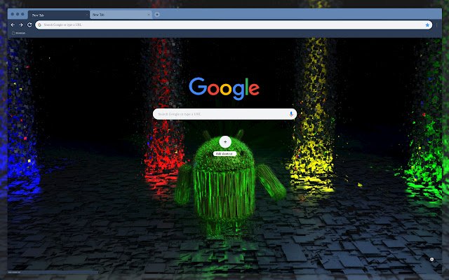 Astrazione della figura di vetro dal web store di Chrome da eseguire con OffiDocs Chromium online