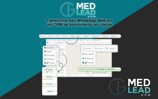 GL MEDLEAD CRM  from Chrome web store to be run with OffiDocs Chromium online