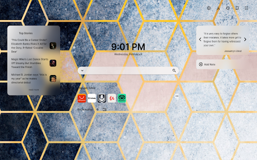 Global Glamours  from Chrome web store to be run with OffiDocs Chromium online