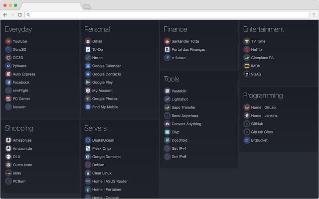 GlobalTab  from Chrome web store to be run with OffiDocs Chromium online