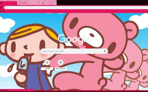 gloomy bear  from Chrome web store to be run with OffiDocs Chromium online