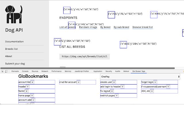 OffiDocs Chromium 온라인에서 실행되는 Chrome 웹 스토어의 GloScreenTags