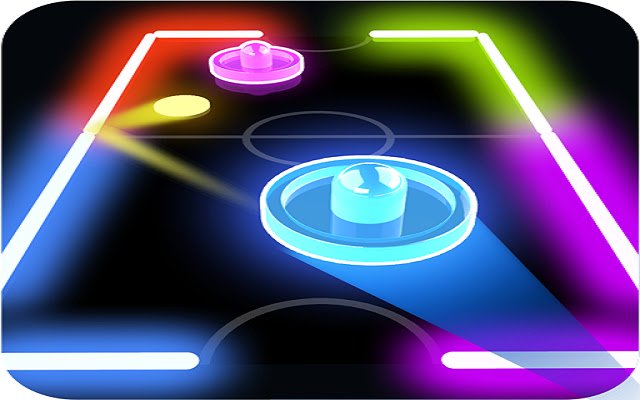 Glow Hockey HD  from Chrome web store to be run with OffiDocs Chromium online
