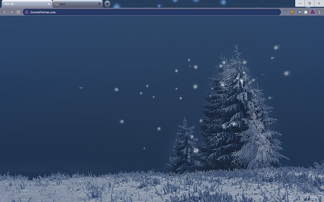 Luminosi alberi di Natale dal Chrome Web Store da eseguire con OffiDocs Chromium online