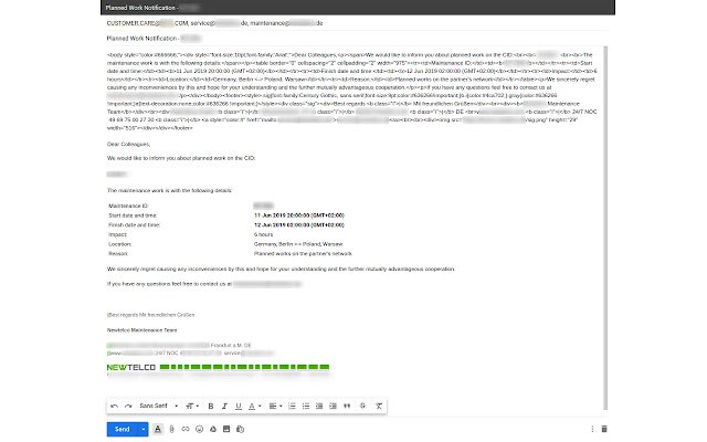 Gmail Tambah HTML [Papan Kekunci] daripada kedai web Chrome untuk dijalankan dengan OffiDocs Chromium dalam talian