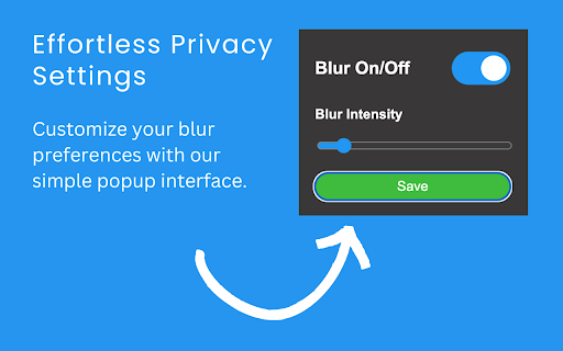 GmailBlur  from Chrome web store to be run with OffiDocs Chromium online