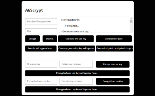 Gmail Encryption  from Chrome web store to be run with OffiDocs Chromium online