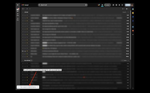 Gmail Filter by Sender  Subject + Mark as Read  from Chrome web store to be run with OffiDocs Chromium online