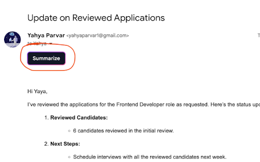 Gmail Rush  from Chrome web store to be run with OffiDocs Chromium online