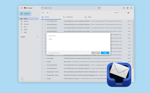 Gmail To Things  from Chrome web store to be run with OffiDocs Chromium online