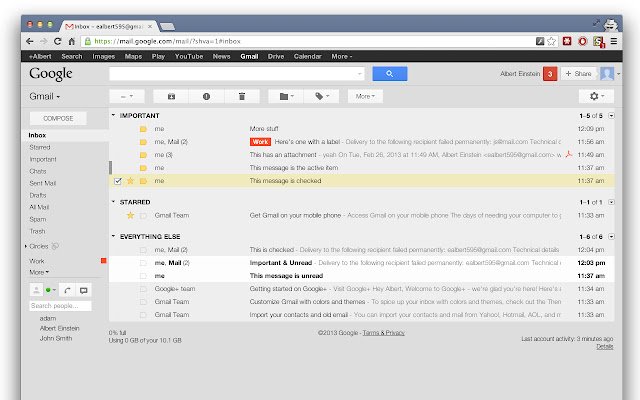 Gmail הזדמן מחנות האינטרנט של Chrome להיות מופעלת עם OffiDocs Chromium מקוון
