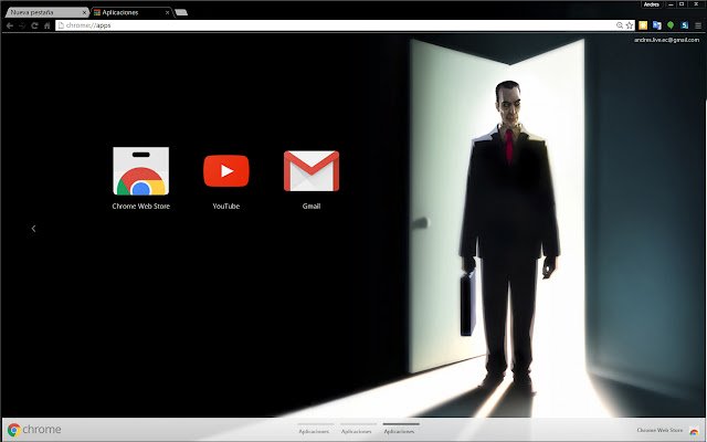 Gman Theme  from Chrome web store to be run with OffiDocs Chromium online