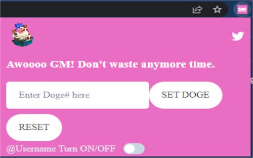 GM Awoo!!  from Chrome web store to be run with OffiDocs Chromium online