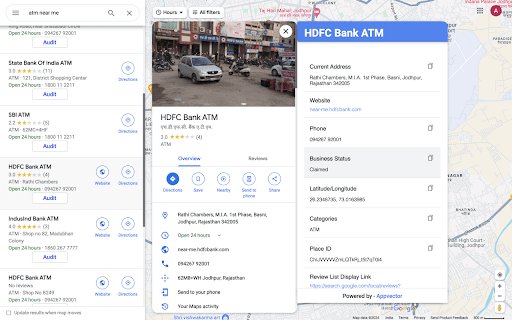 GMB Audit Local SEO Audit  from Chrome web store to be run with OffiDocs Chromium online