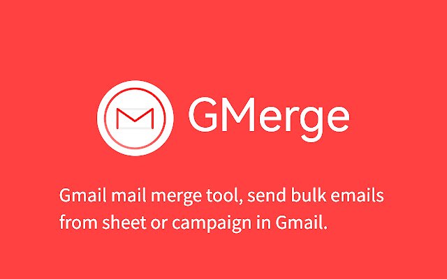 GMerge Gmail Merge Mail  from Chrome web store to be run with OffiDocs Chromium online