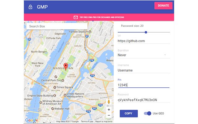 GMP  from Chrome web store to be run with OffiDocs Chromium online