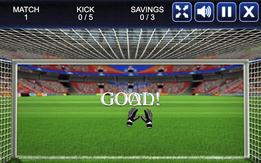 GoalkeeperChallenge Game  from Chrome web store to be run with OffiDocs Chromium online