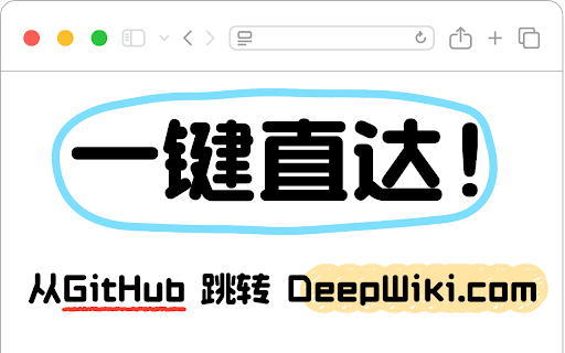 Go DeepWiki  from Chrome web store to be run with OffiDocs Chromium online