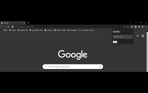 GoDo  from Chrome web store to be run with OffiDocs Chromium online