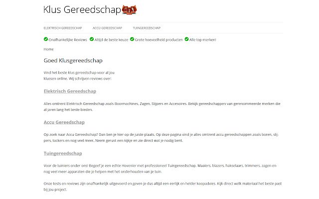 Goed Klusgereedschap Website van Chrome webwinkel te draaien met OffiDocs Chromium online