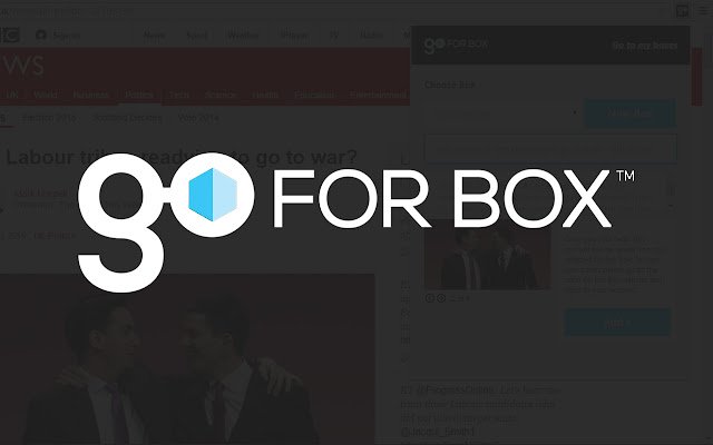 Go For Box for Chrome מחנות האינטרנט של Chrome להפעלה עם OffiDocs Chromium באינטרנט