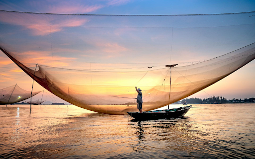 Golden Sunset Fishing  from Chrome web store to be run with OffiDocs Chromium online