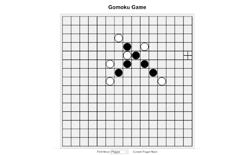 Gomoku Game from Chrome web store to be run with OffiDocs Chromium online Gomoku Game from Chrome web store to be run with OffiDocs Chromium online