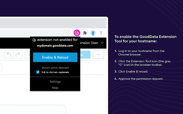 GoodData Extension Tool  from Chrome web store to be run with OffiDocs Chromium online GoodData Extension Tool  from Chrome web store to be run with OffiDocs Chromium online