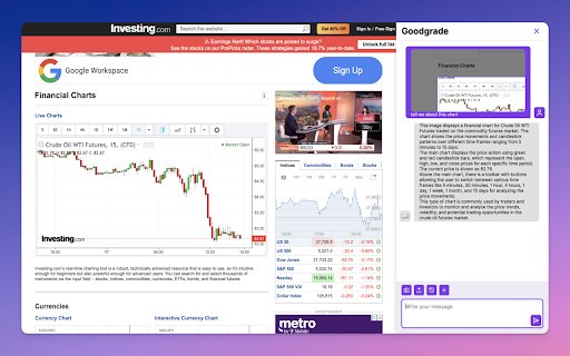 Goodgrade AI | Chat with your screenshots, pdfs, documents, and more from Chrome web store to be run with OffiDocs Chromium online Goodgrade AI | Chat with your screenshots, pdfs, documents, and more from Chrome web store to be run with OffiDocs Chromium online