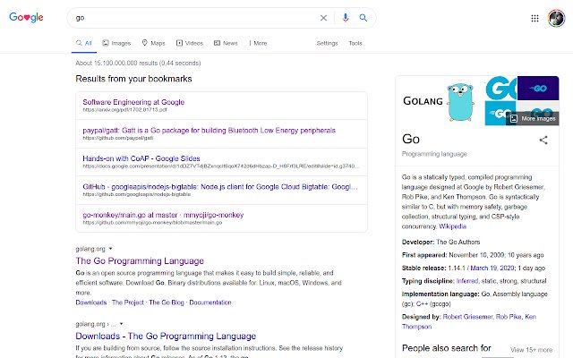 Pencarian Google Bookmarks dari toko web Chrome untuk dijalankan dengan OffiDocs Chromium online