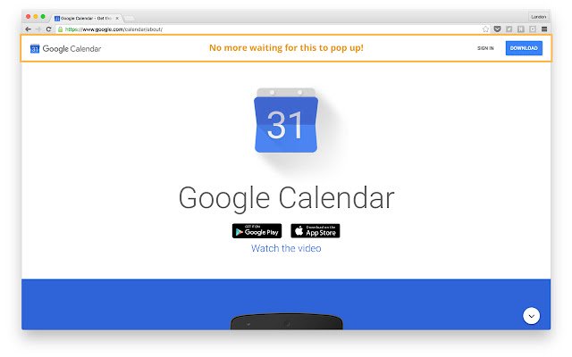 Google Calendar ເຂົ້າ​ສູ່​ລະ​ບົບ​ການ​ຊັກ​ຊ້າ​ການ​ແກ້​ໄຂ​ຈາກ Chrome web store ເພື່ອ​ໃຫ້​ໄດ້​ຮັບ​ການ​ດໍາ​ເນີນ​ການ​ກັບ OffiDocs Chromium ອອນ​ໄລ​ນ​໌​