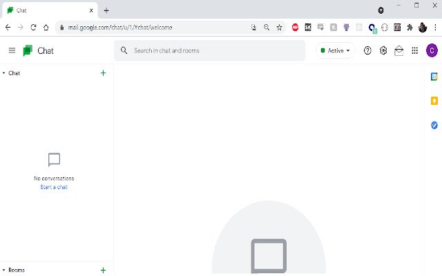 Google Chat Marcar como leído desde la tienda web de Chrome para ejecutarse con OffiDocs Chromium en línea