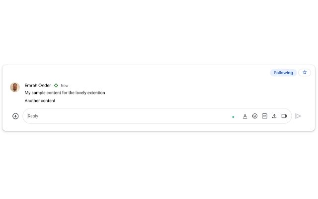 Google Chat My Favorites จาก Chrome เว็บสโตร์ที่จะทำงานร่วมกับ OffiDocs Chromium ออนไลน์