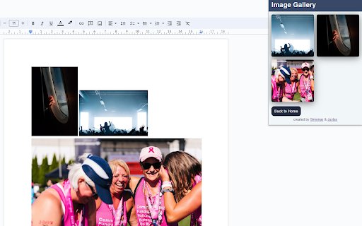 Google Docs Image Downloader  from Chrome web store to be run with OffiDocs Chromium online