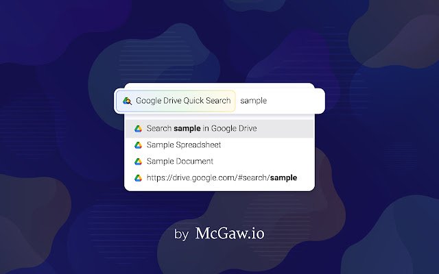 Google Drive™ Omnibar Zoeken vanuit de Chrome-webwinkel om uit te voeren met OffiDocs Chromium online