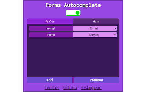 Google Forms Autocomplete  from Chrome web store to be run with OffiDocs Chromium online